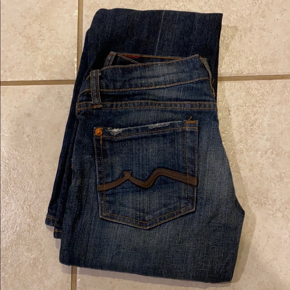 7 For All Mankind bootcut jeans 24x34